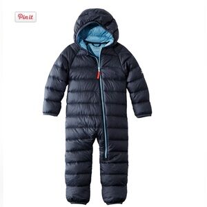 L.L Bean Ultralight 650 Down Bunting Snowsuit